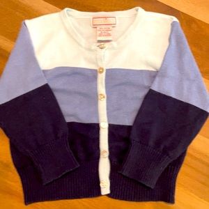 Malina 100% Cotton Cardigan Sweater size 18-24 mo